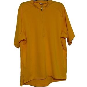 Lot Of 3 Pearl Izumi Cycling SS Pullover 1/4 Zip Jerseys XXL Green Red Yellow‎